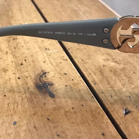 GUCCI crystal logo sunglasses - Picture 7 of 13